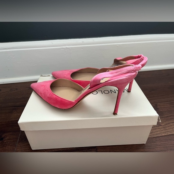 Manolo Blahnik Slingback Heels - Picture 2 of 8